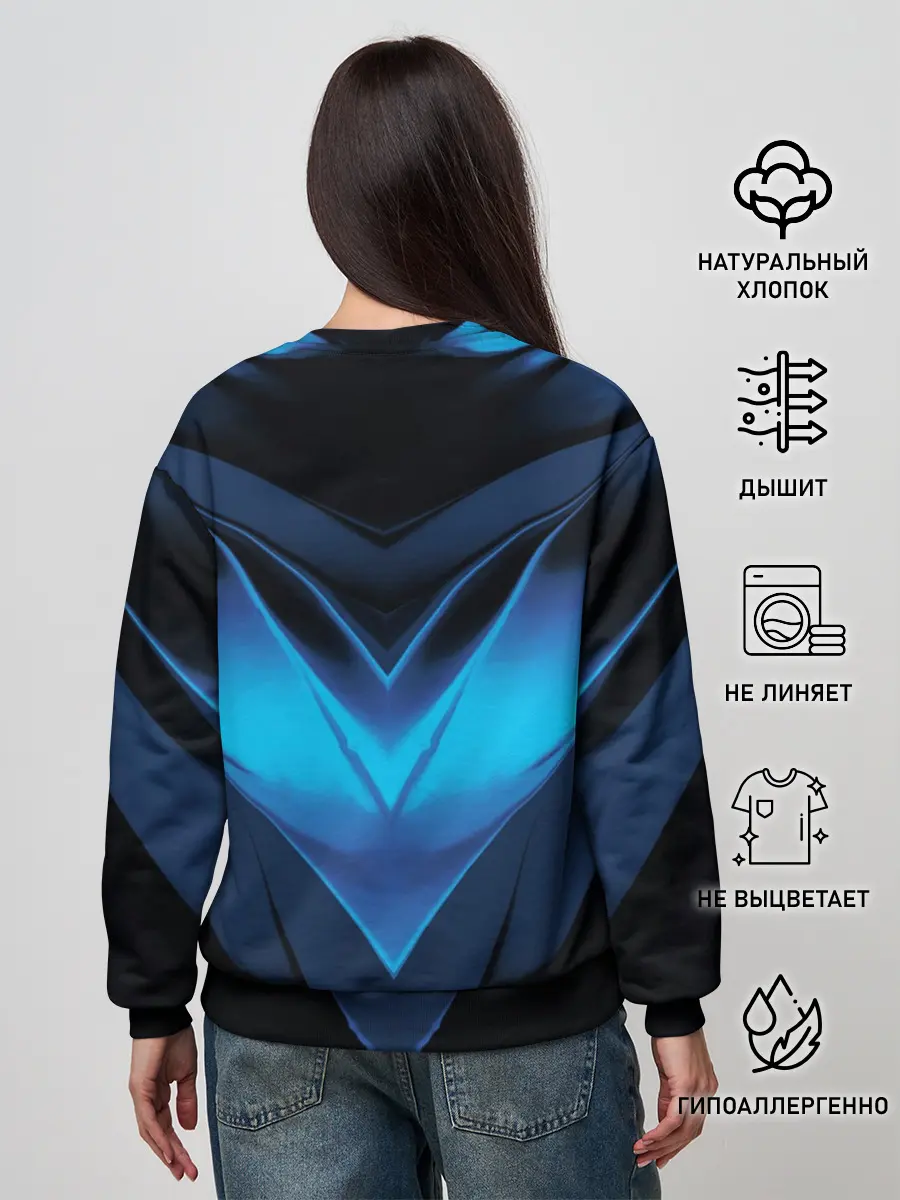 Женский свитшот / Абстракция