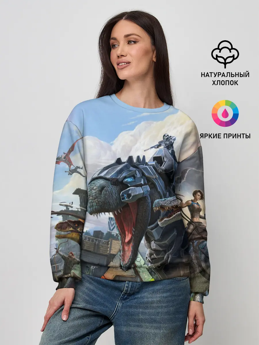 Женский свитшот / Ark Survival Evolved