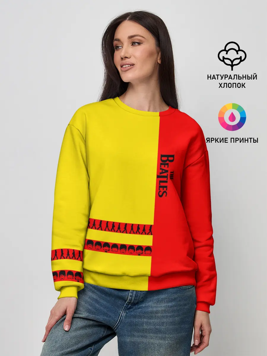 Женский свитшот / The Beatles