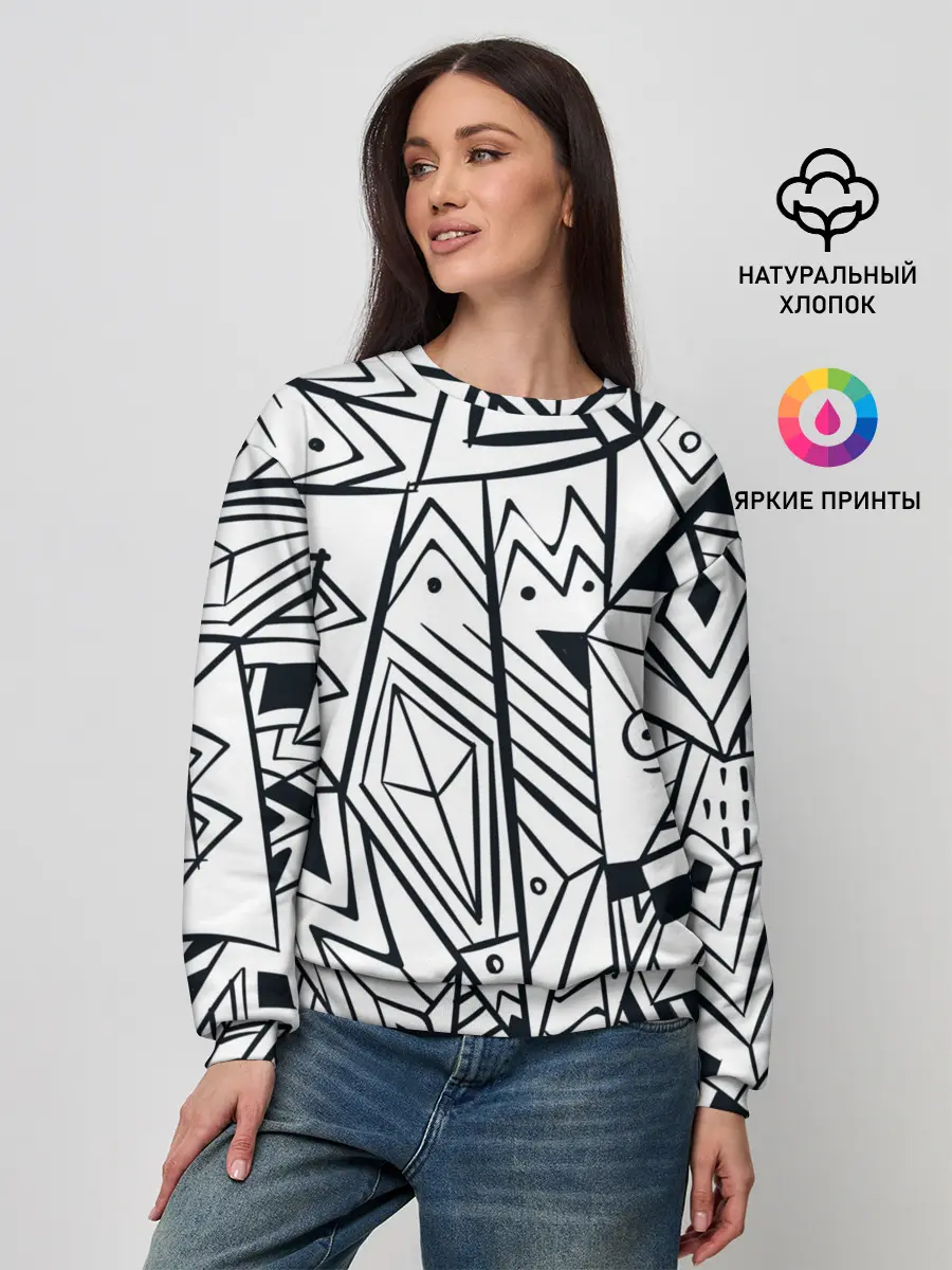 Женский свитшот / Boho Style 2