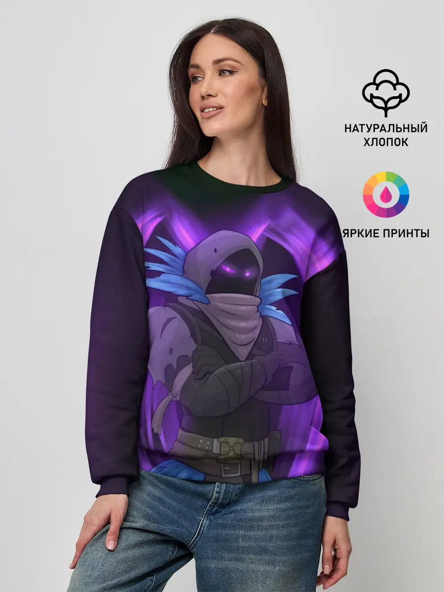 Женский свитшот / Raven