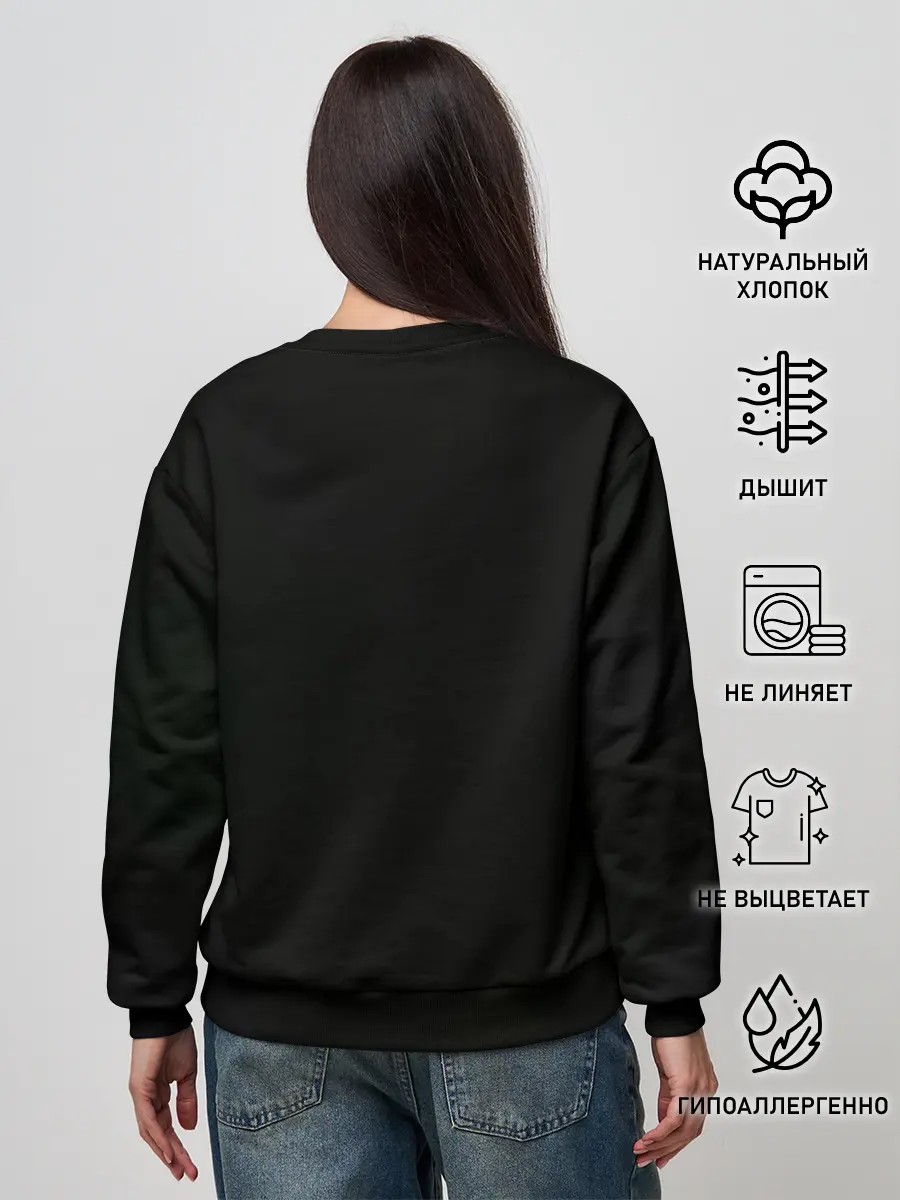 Женский свитшот / Ворон