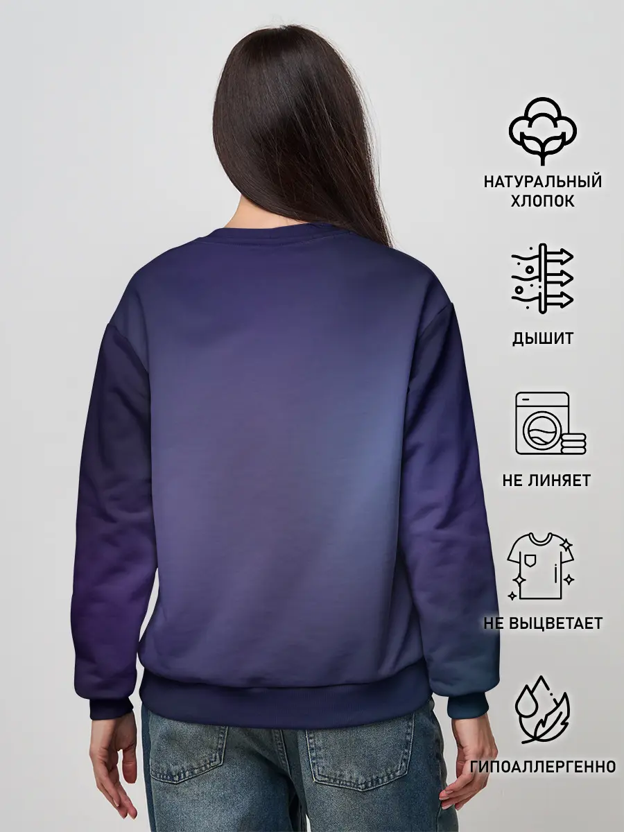 Женский свитшот / Ворон