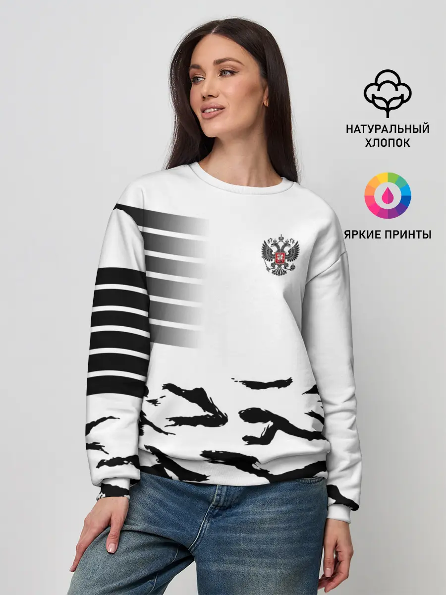 Женский свитшот / Россия