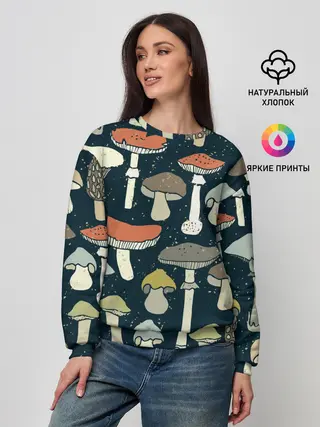 Женский свитшот / Загадочный лес