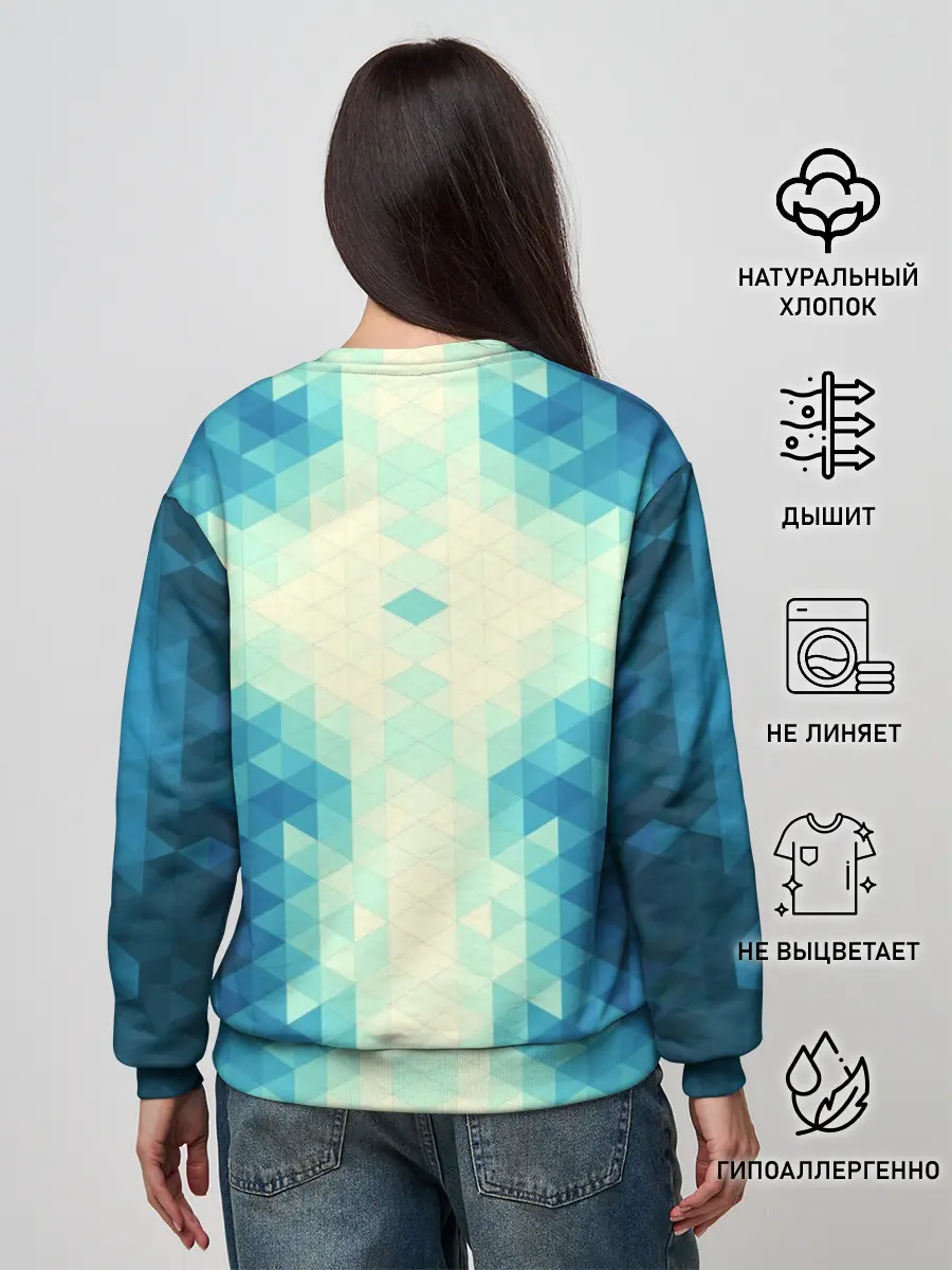 Женский свитшот / Акула