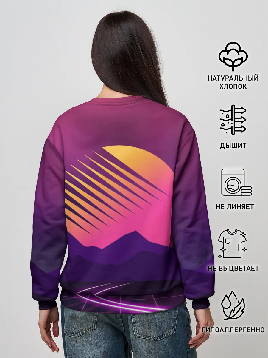 Женский свитшот / Digital Art