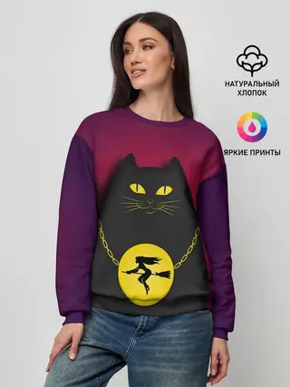 Женский свитшот / Кот Бегемот
