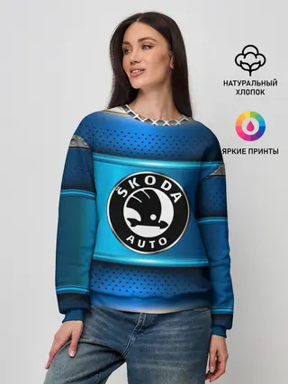 Женский свитшот / SKODA sport collection