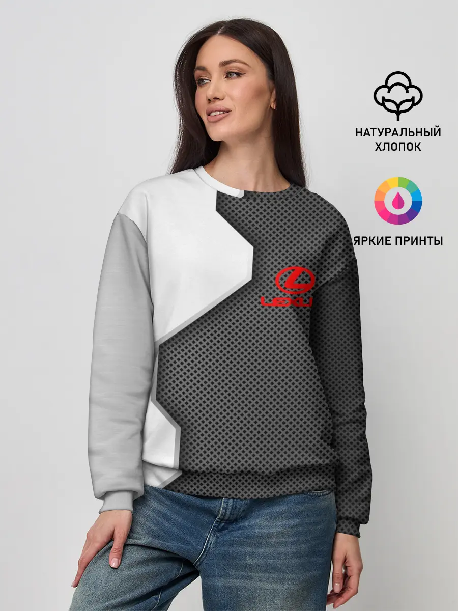 Женский свитшот / Lexus sport uniform auto