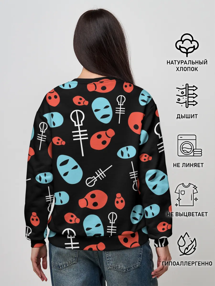 Женский свитшот / Twenty One Pilots