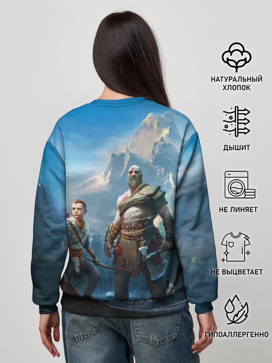 Женский свитшот / God of War