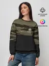 Женский свитшот / Камуфляж МЧС РФ