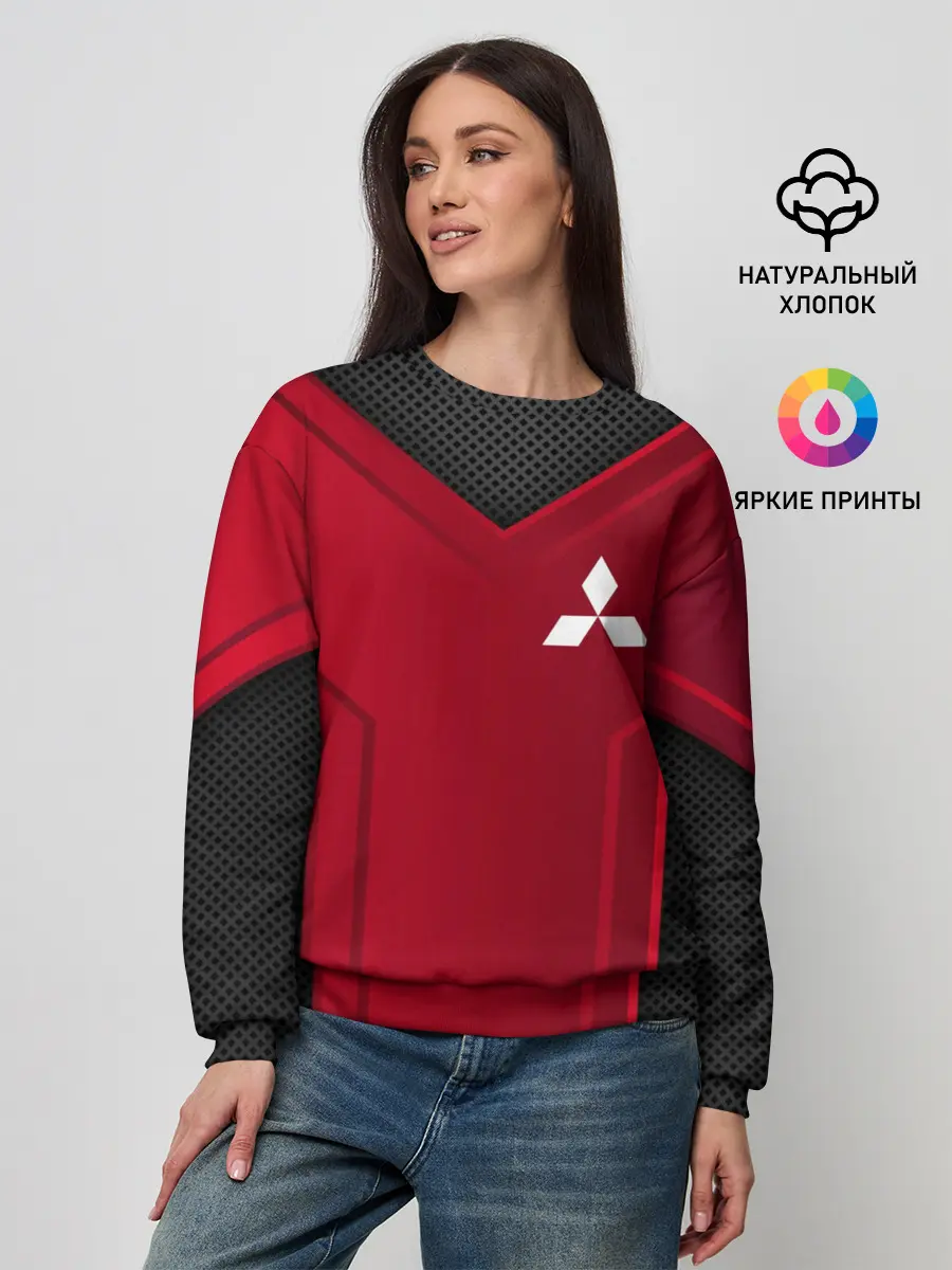 Женский свитшот / mitsubishi sport