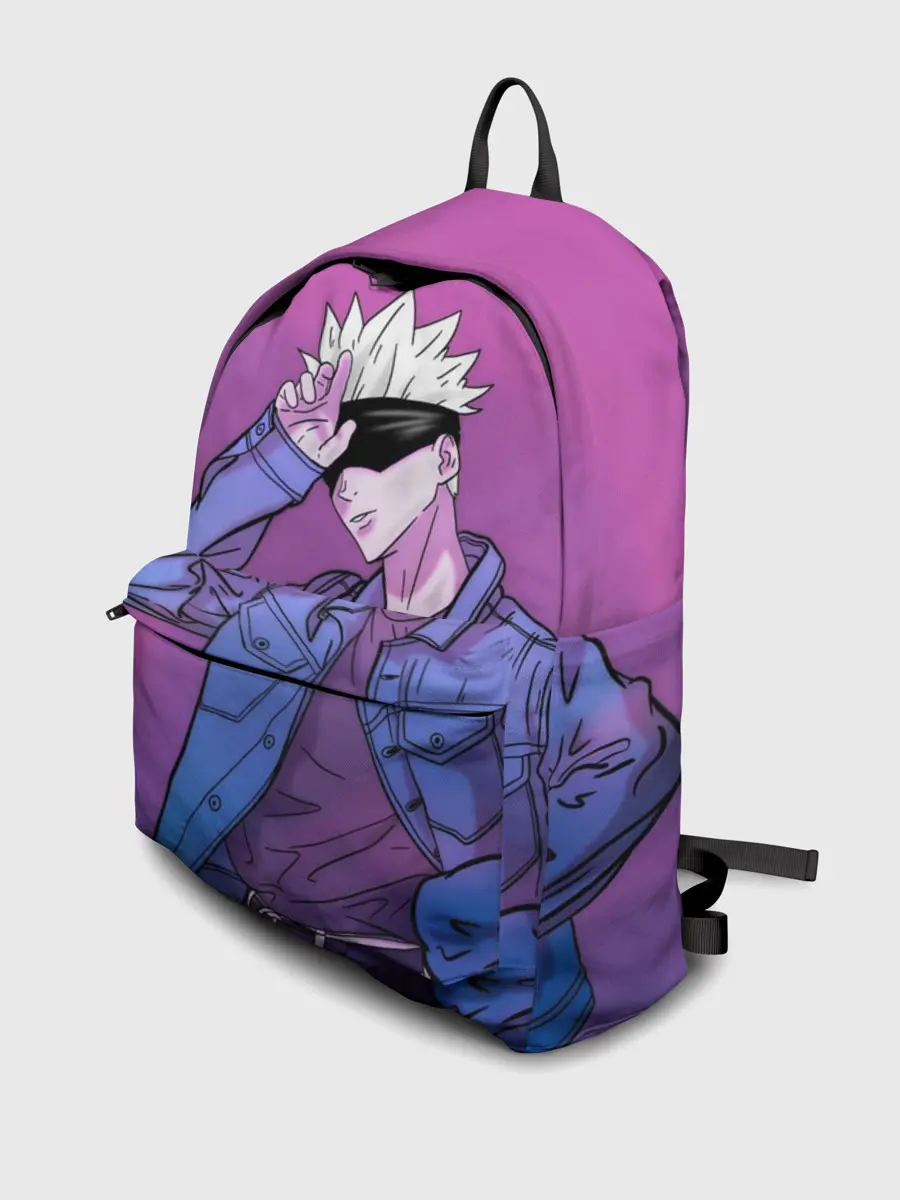 Рюкзак джинсовый / Магическая Битва - С повязкой