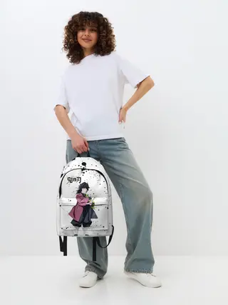 Рюкзак джинсовый / Гию Томиока Kimetsu no Yaiba