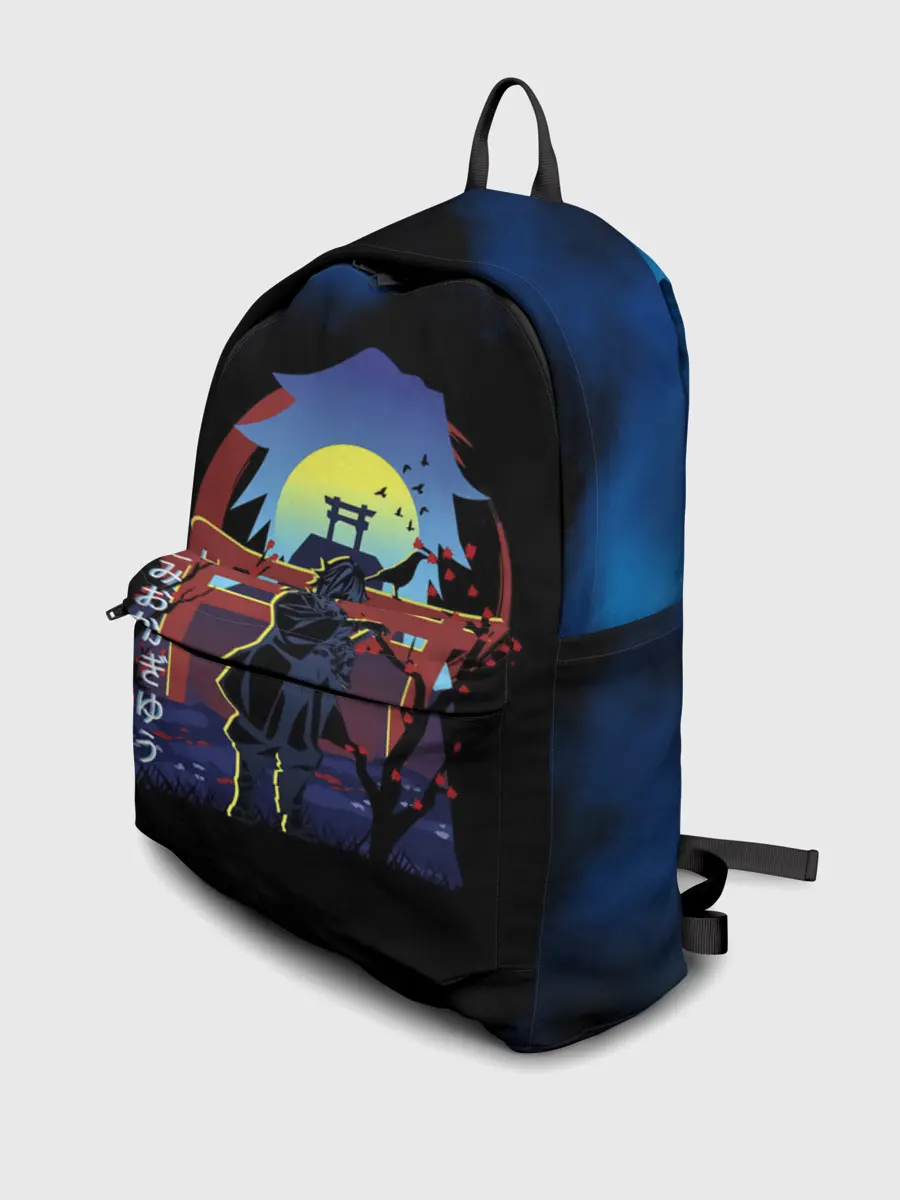 Рюкзак джинсовый / Giyu Tomioka Kimetsu no Yaiba