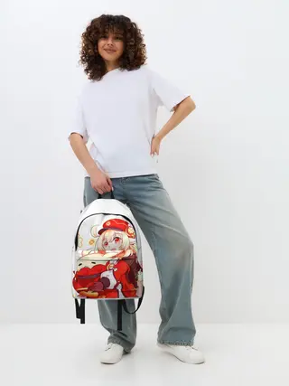 Рюкзак джинсовый / Геншин Импакт Кли