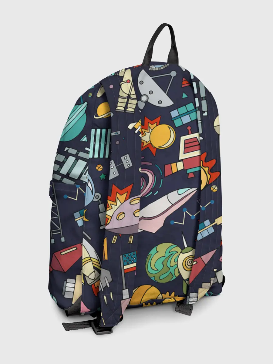 Рюкзак джинсовый / Космос