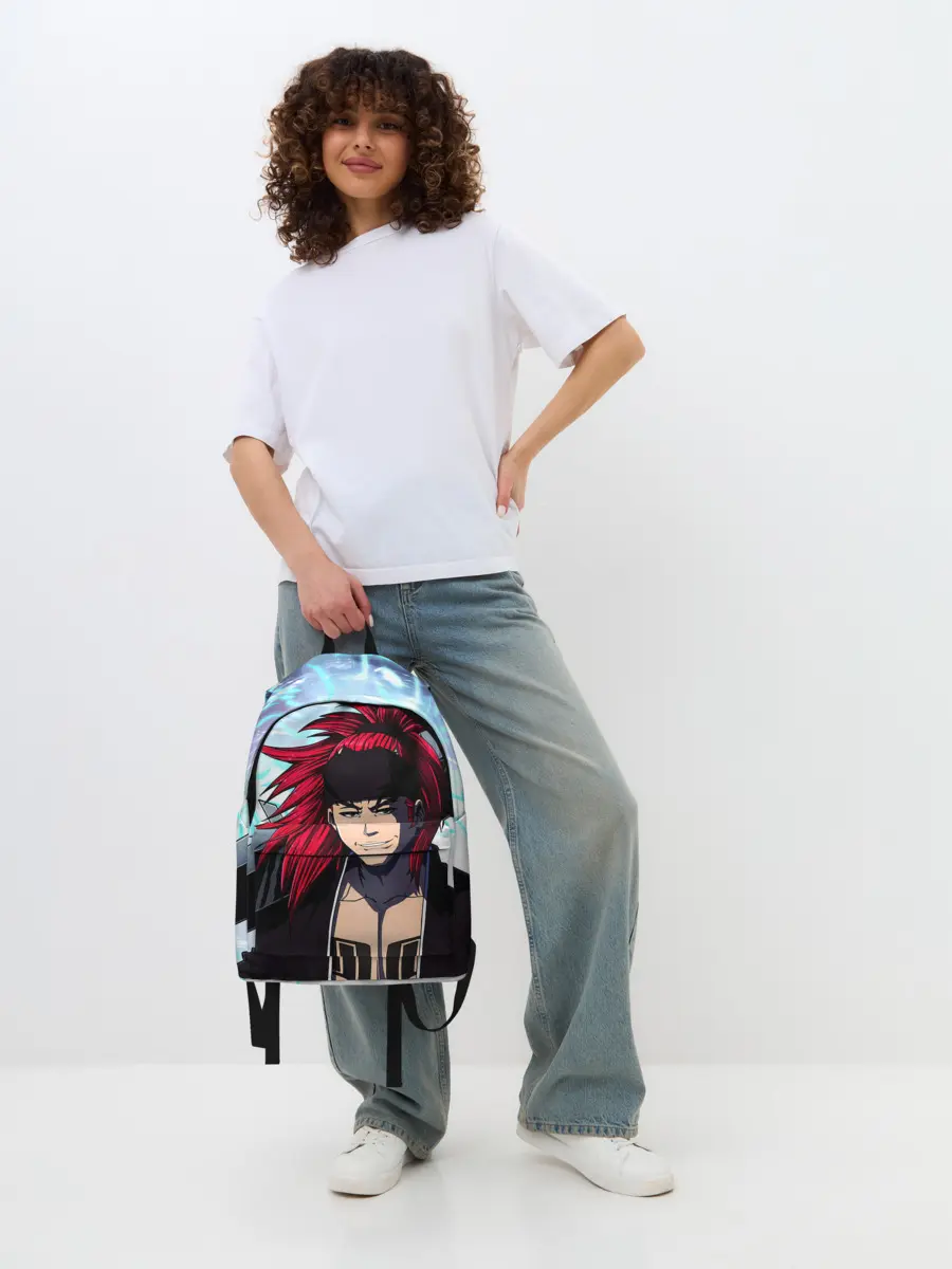 Рюкзак джинсовый / Рэндзи Абараи Блич