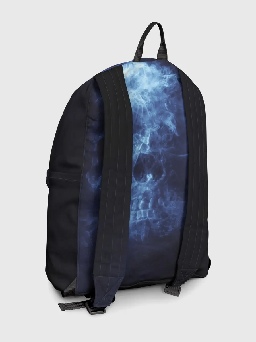 Рюкзак джинсовый / Призрачный череп