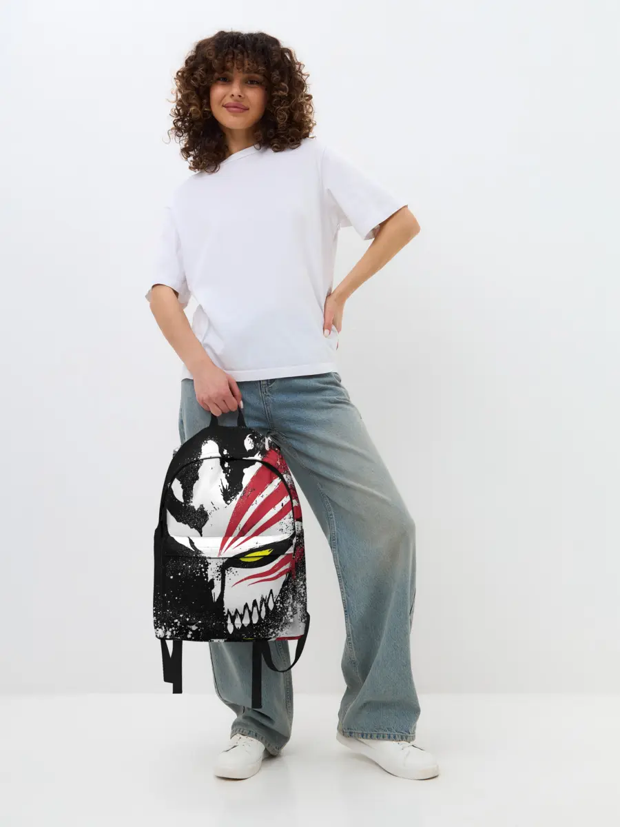 Рюкзак джинсовый / БЛИЧ МАСКА | BLEACH