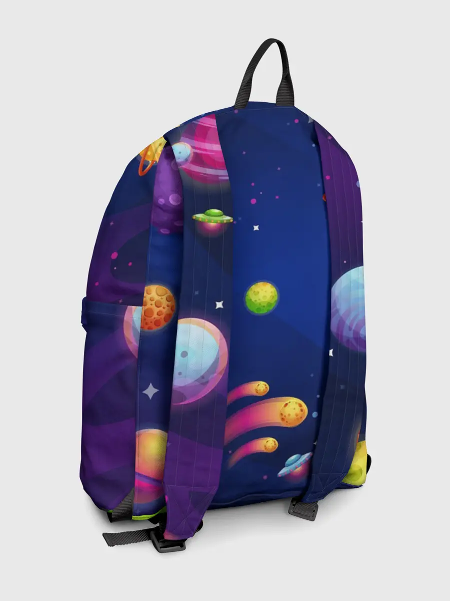 Рюкзак джинсовый / ПОЕХАЛИ АМОНГ АС | AMONG US