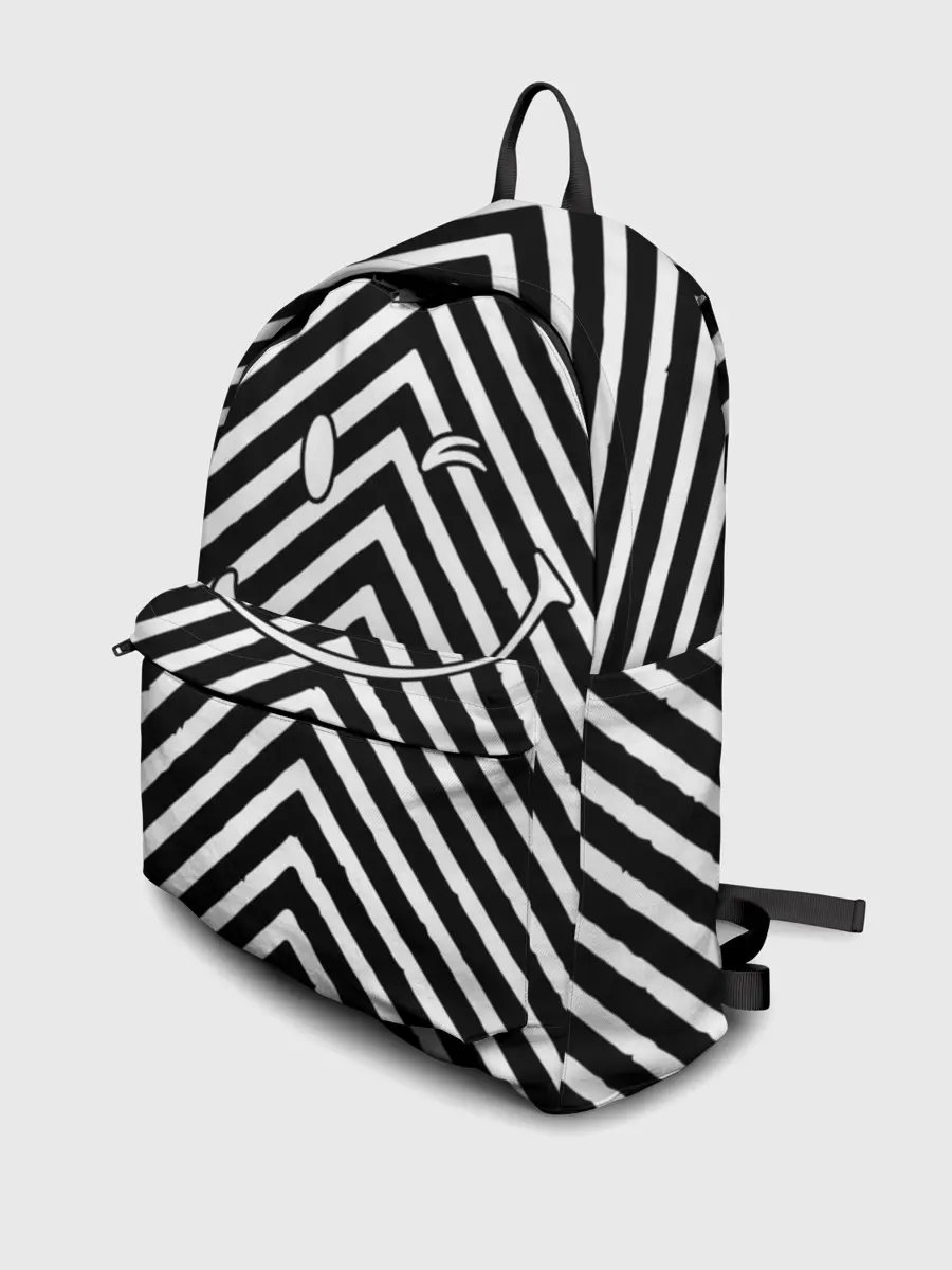 Рюкзак джинсовый / Ulybaka BlackWhite