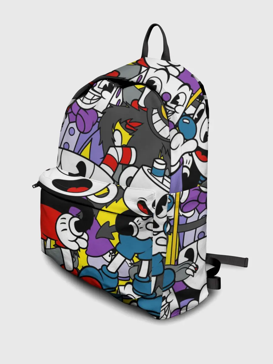 Рюкзак джинсовый / Cuphead