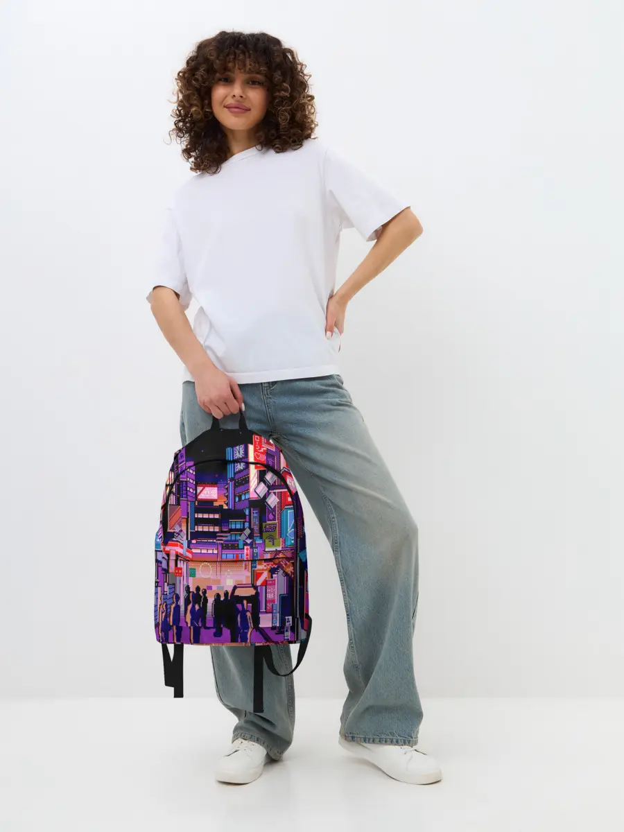 Рюкзак джинсовый / Переулок Токио