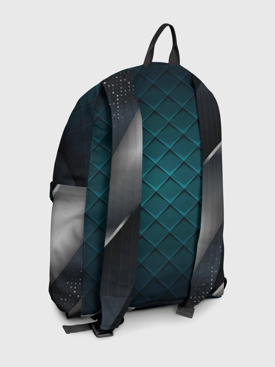 Рюкзак джинсовый / 3D luxury metal