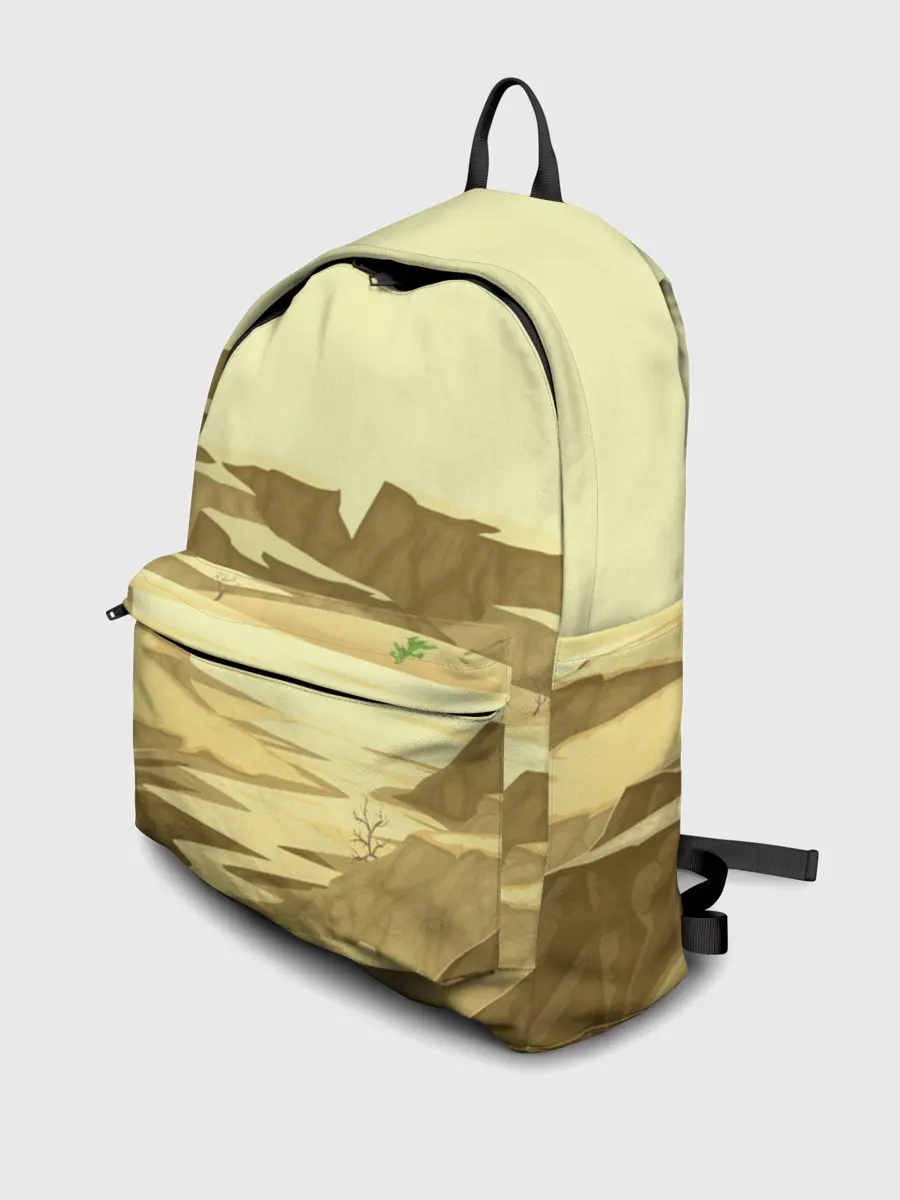 Рюкзак джинсовый / Пустыня