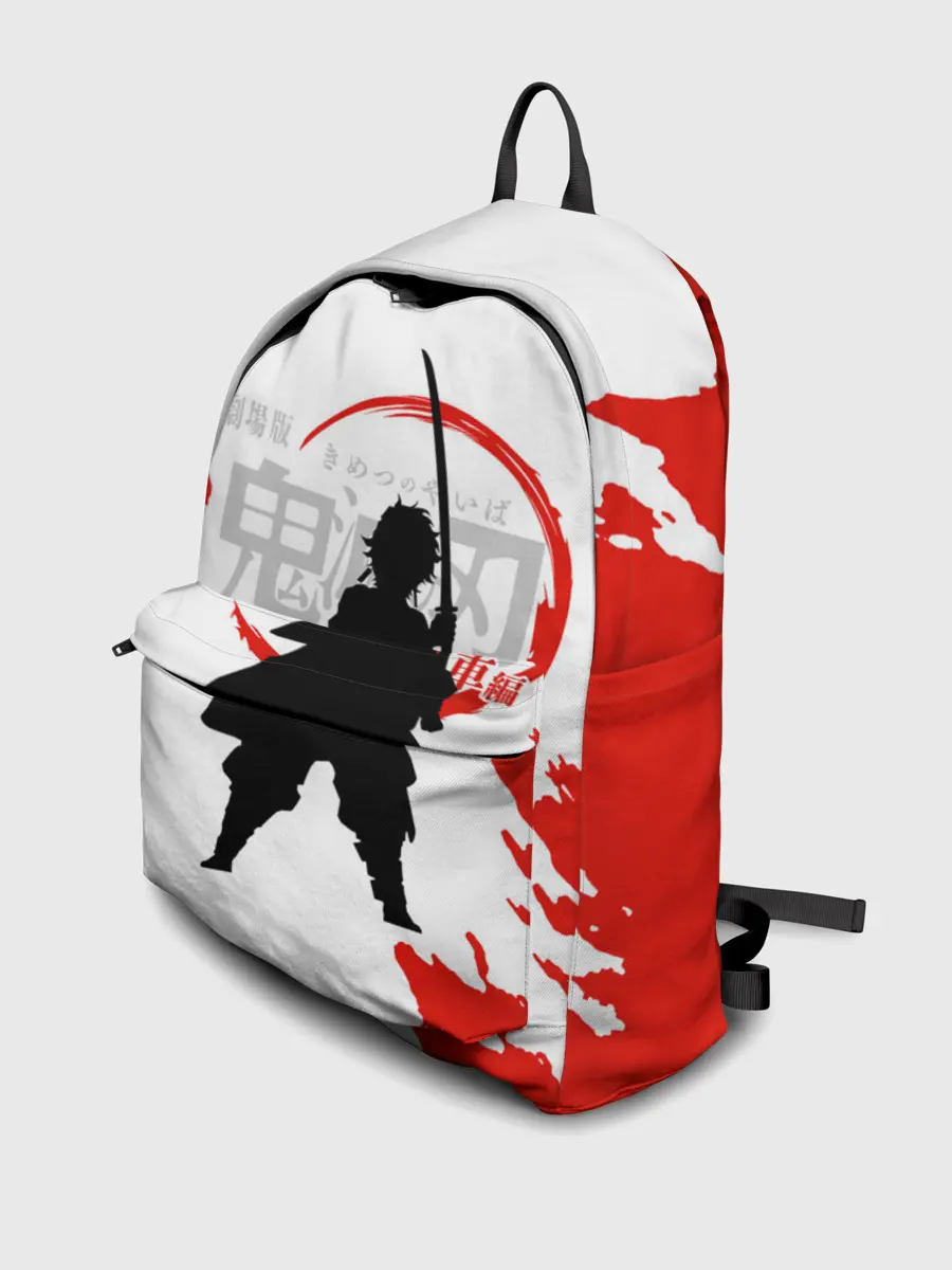 Рюкзак джинсовый / Танджиро Камадо Kimetsu no Yaiba