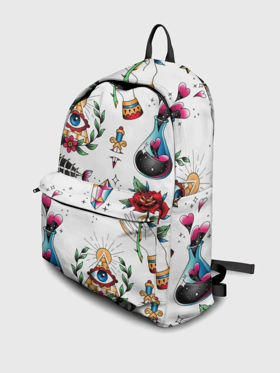 Рюкзак джинсовый / Old school tattoo