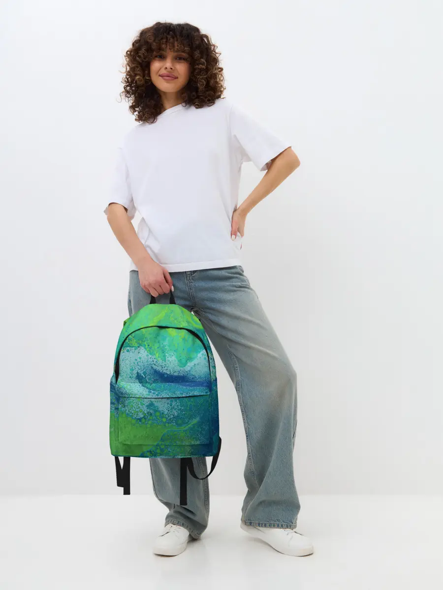 Рюкзак джинсовый / Художественная Тина