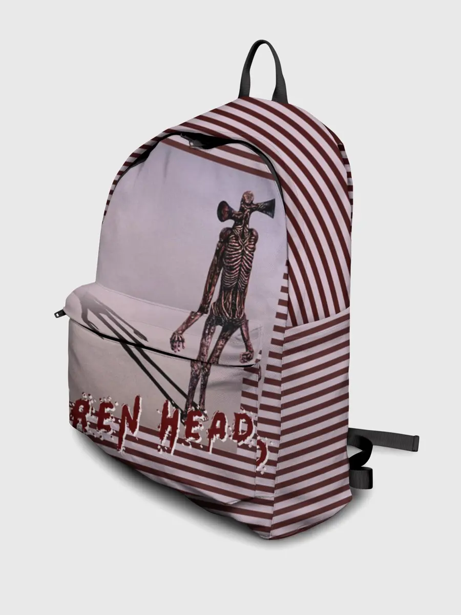 Рюкзак джинсовый / Сиреноголовый Полосатый