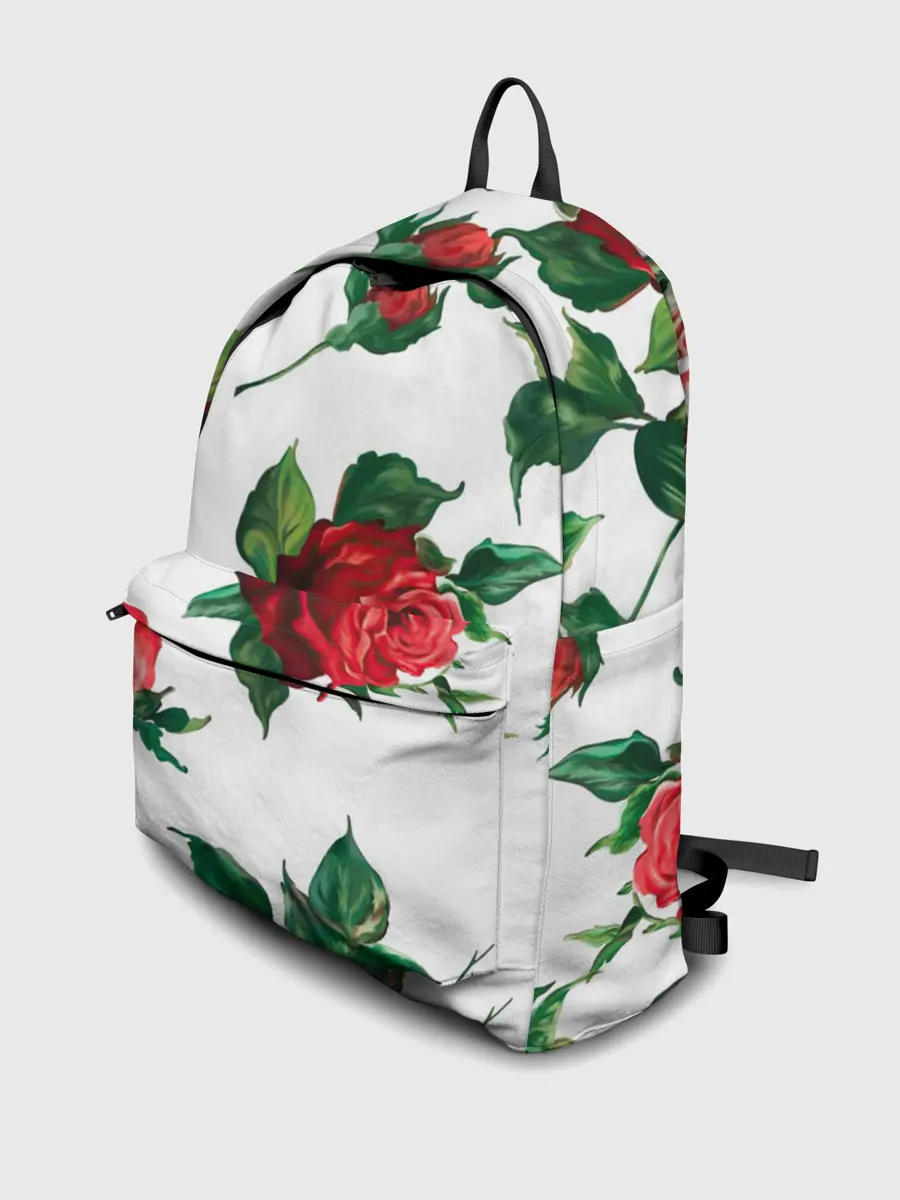 Рюкзак джинсовый / Розы