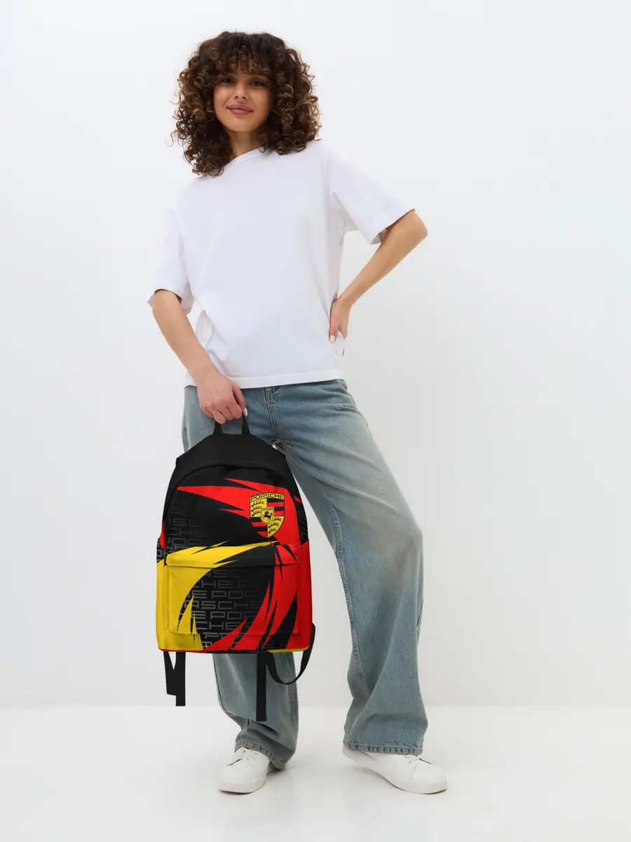 Рюкзак джинсовый / PORSCHE / ПОРШ / СПОРТ