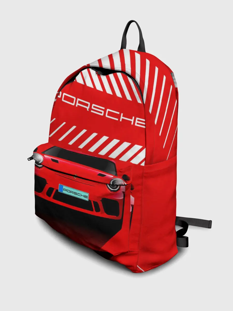 Рюкзак джинсовый / PORSCHE / ПОРШЕ / RED STYLE