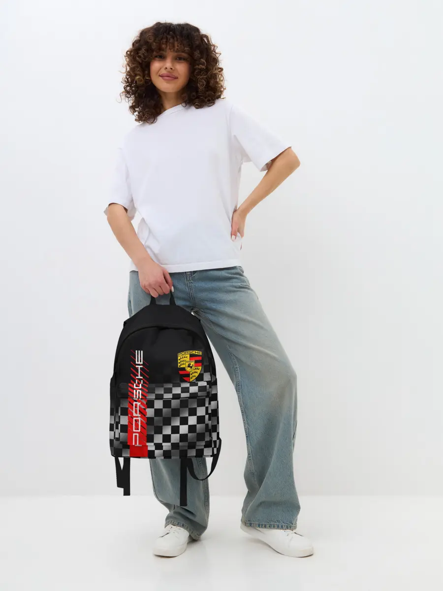 Рюкзак джинсовый / PORSCHE / ПОРШЕ / ФИНИШ