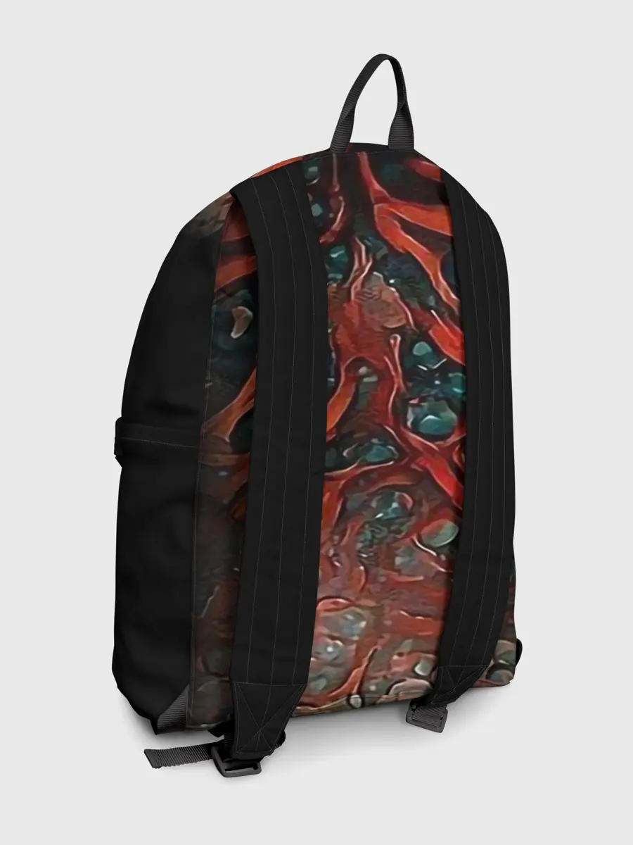 Рюкзак джинсовый / Цветной тигр