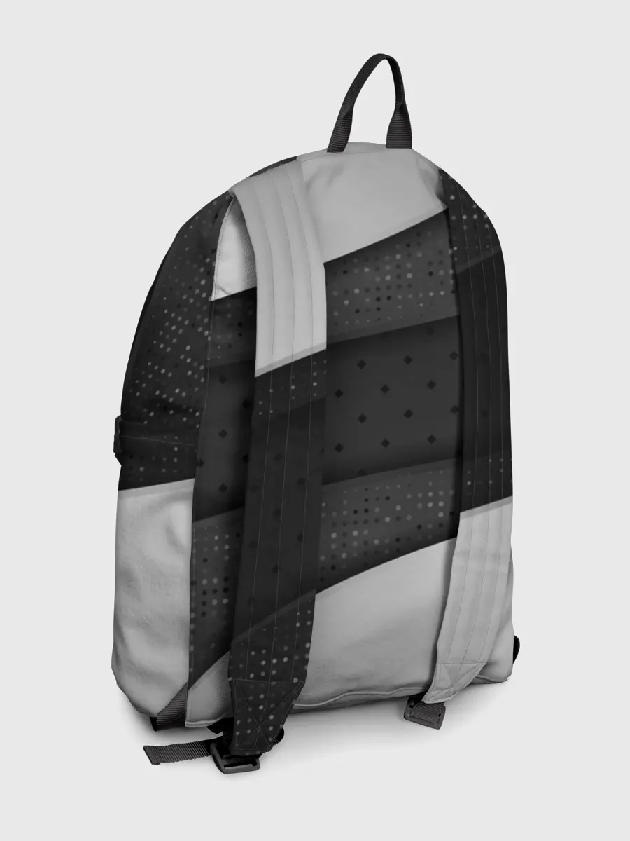 Рюкзак джинсовый / 3D luxury style silver black