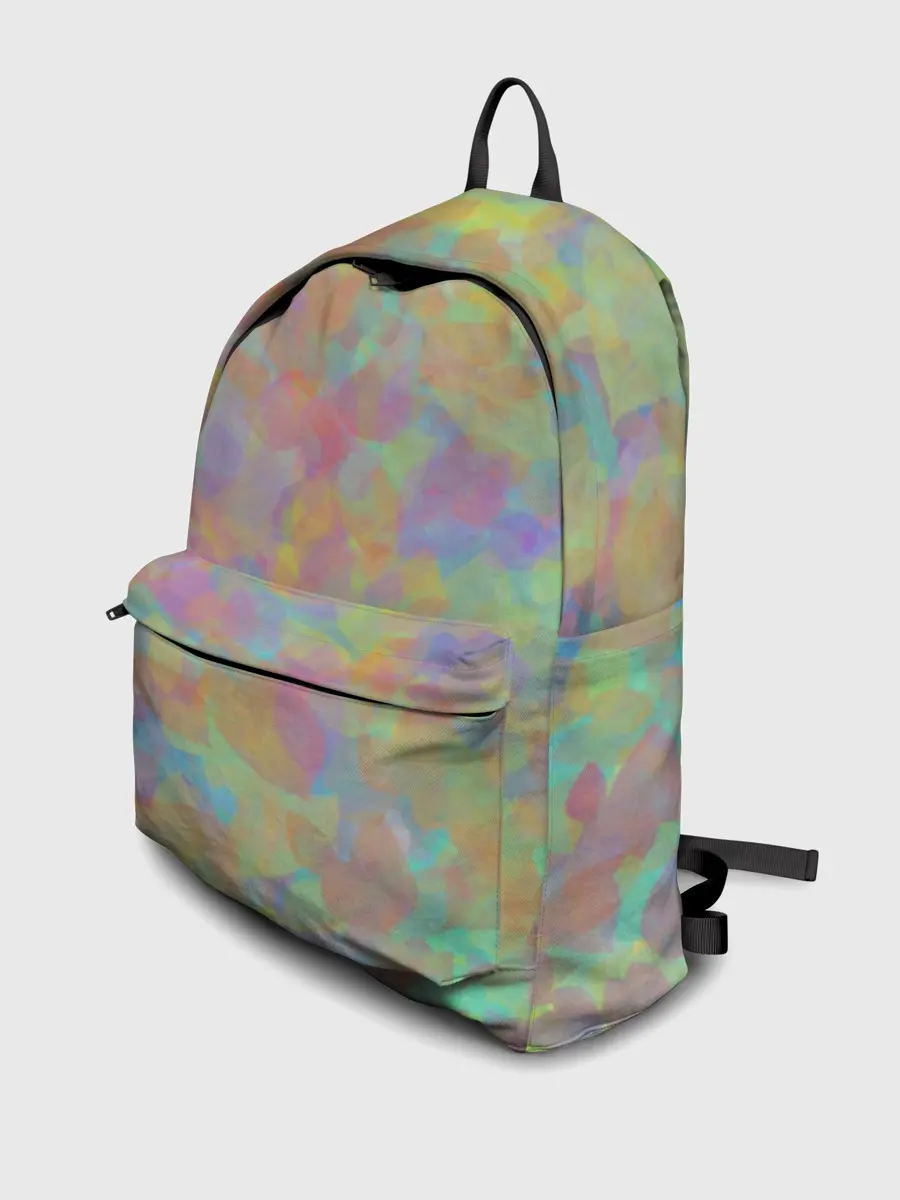 Рюкзак джинсовый / Цветные лепестки