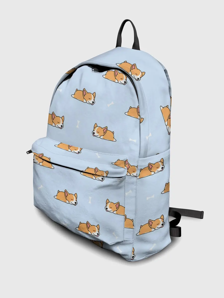 Рюкзак джинсовый / Корги