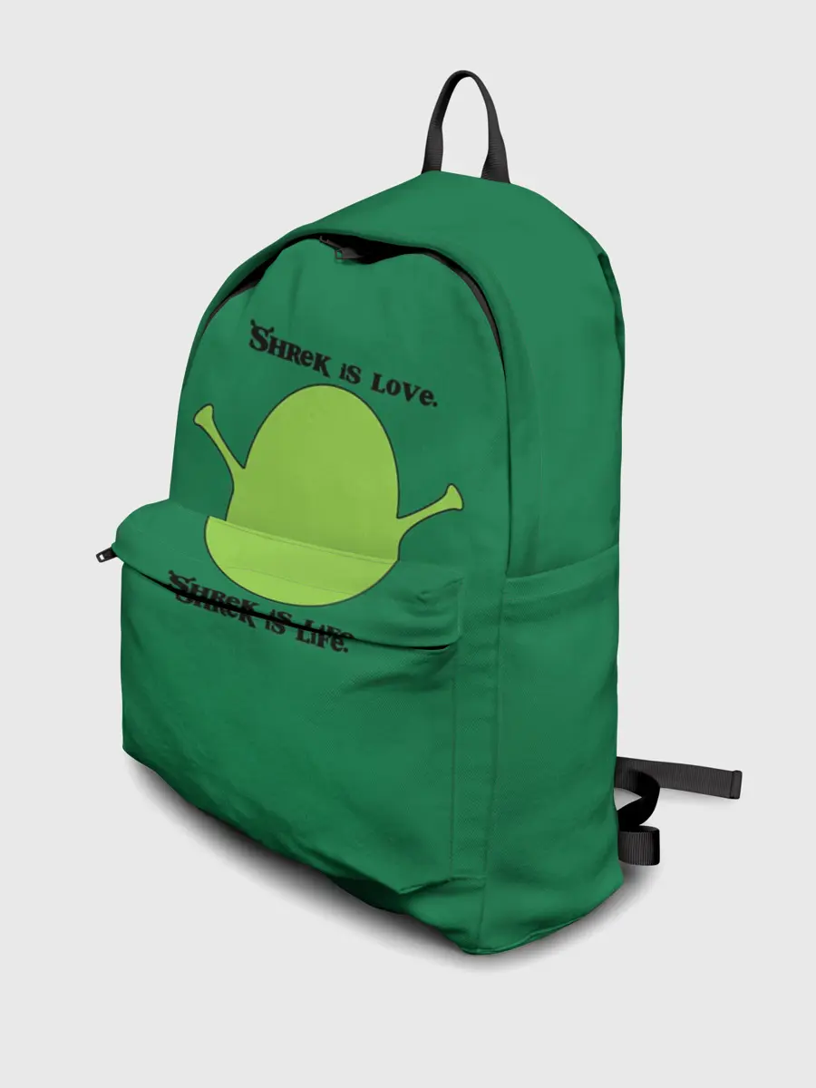Рюкзак джинсовый / Shrek is love, Shrek is life