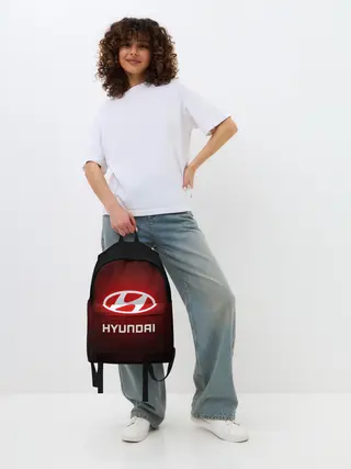 Рюкзак джинсовый / HYUNDAI / ХЕНДАЙ / RED STYLE