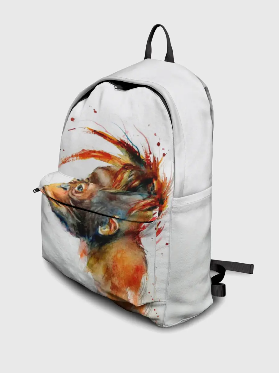 Рюкзак джинсовый / Орангутанг