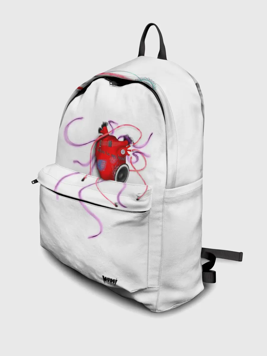 Рюкзак джинсовый / Yami: listen to my heart 3D