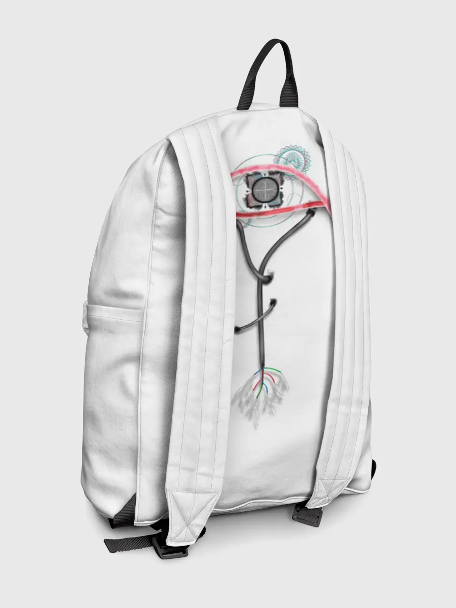 Рюкзак джинсовый / Yami: listen to my heart 3D