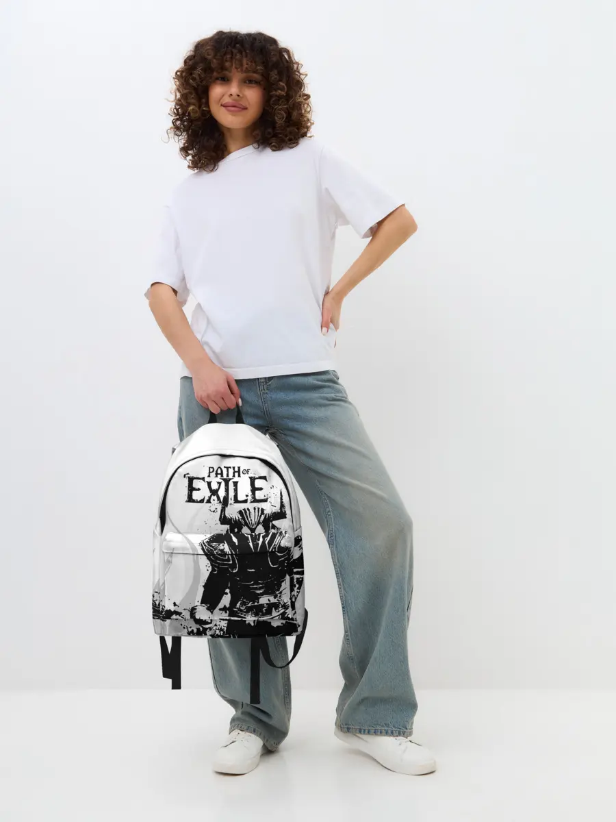 Рюкзак джинсовый / PATCH OF EXILE WARRIOR